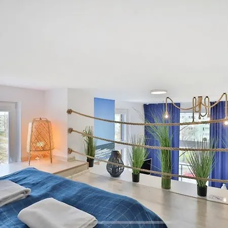 Apartment Wyjatkowy Z Antresola I Dwoma Sypialniami-500m Od Morza Gdansk