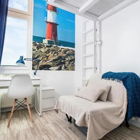 Apartment Wyjatkowy Z Antresola I Dwoma Sypialniami-500m Od Morza *